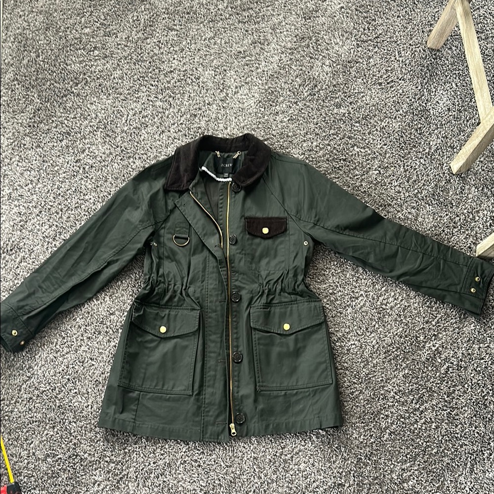 J Crew Olive Green Women's Barn Jacket
